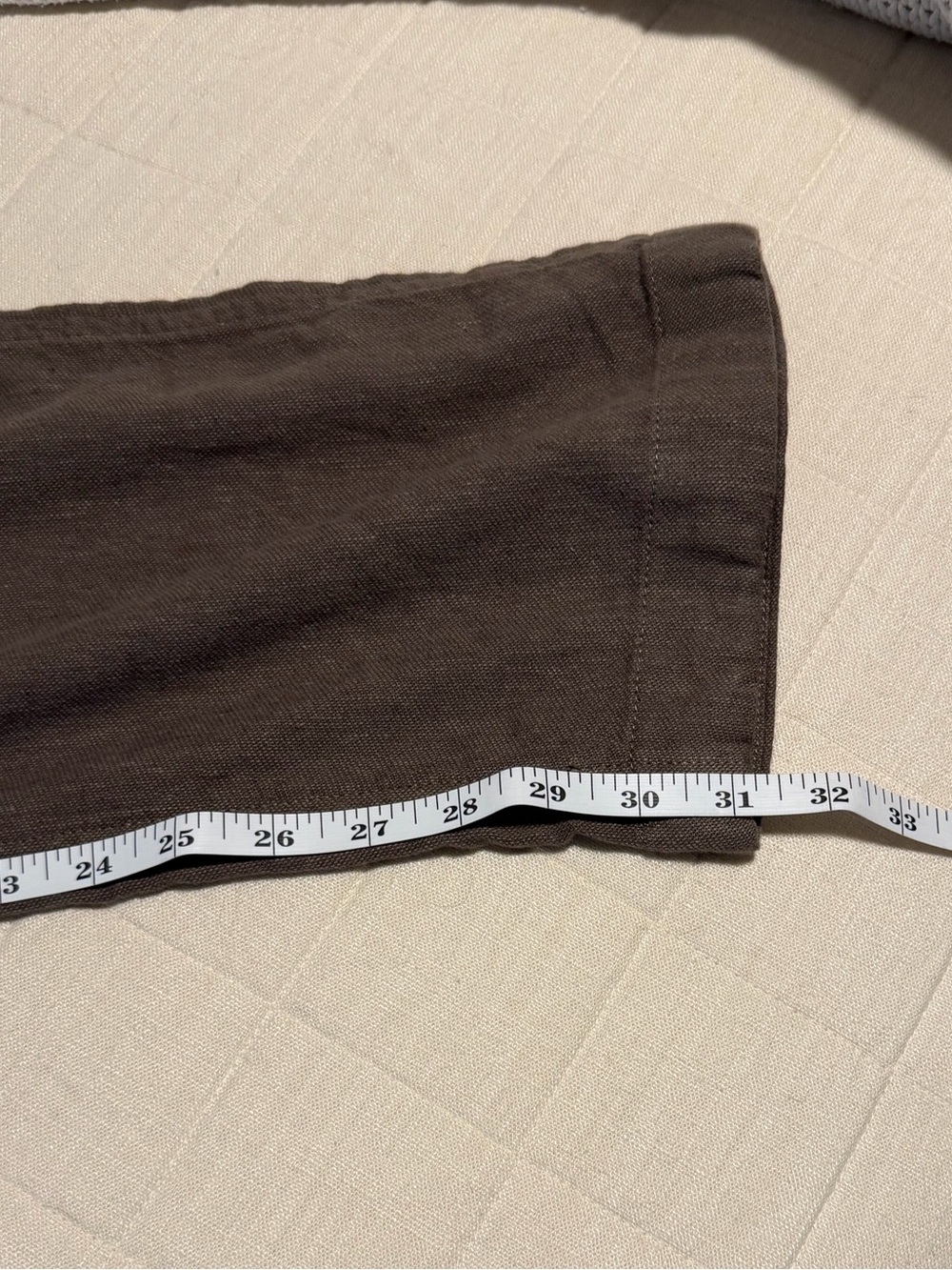 Abercrombie Linen Blend Relaxed Pants, size M - NWT - Picture 7 of 8